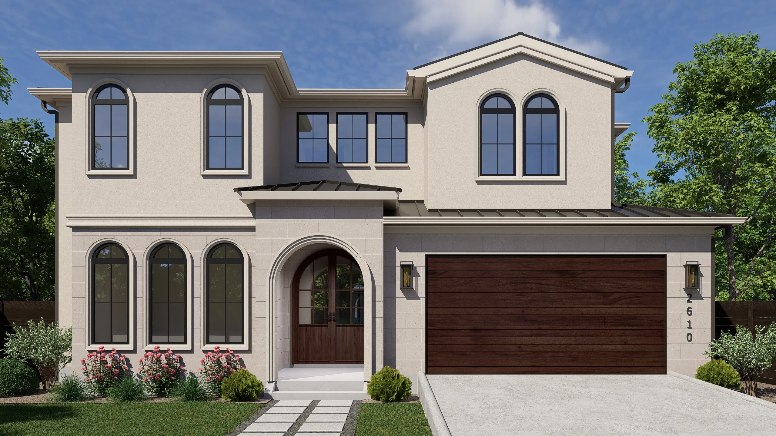 W 49th — custom home by Paradisa Homes