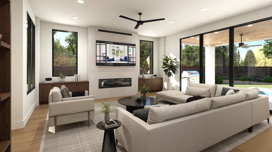 3202 Eanes - living room